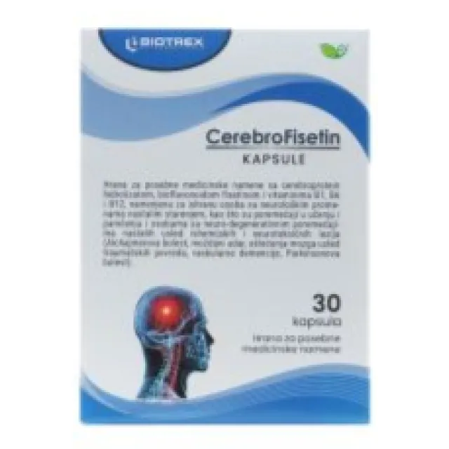 Cerebrofisetin 30 Kapsula