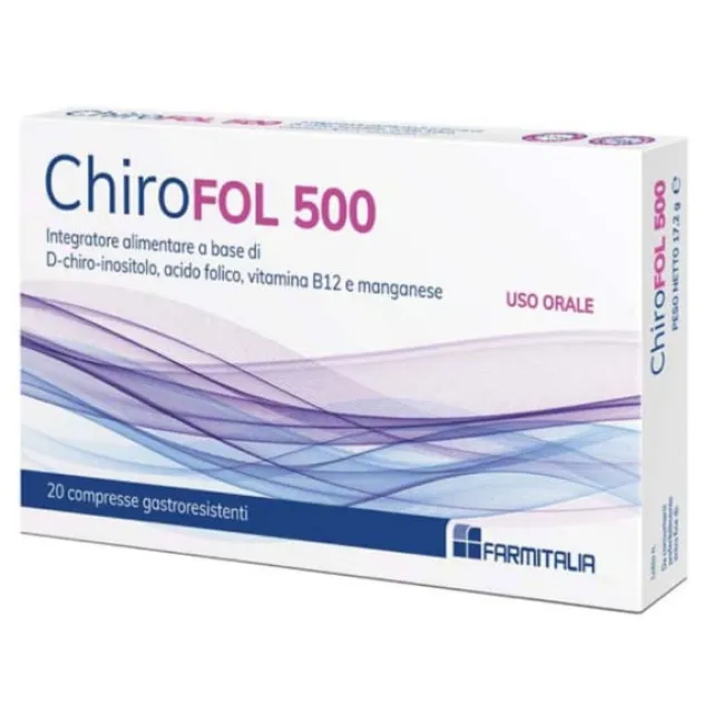 Chirofol 500 20 Tableta