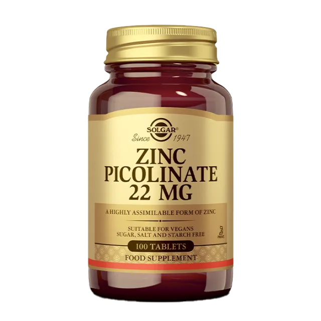 Solgar Cink-Pikolinat 100 Tableta