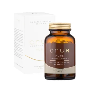Crux Pure Ashwagandha 60 Kapsula