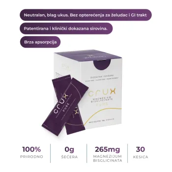 Crux Pure Magnezijum Bisglicinat 30 Kesica
