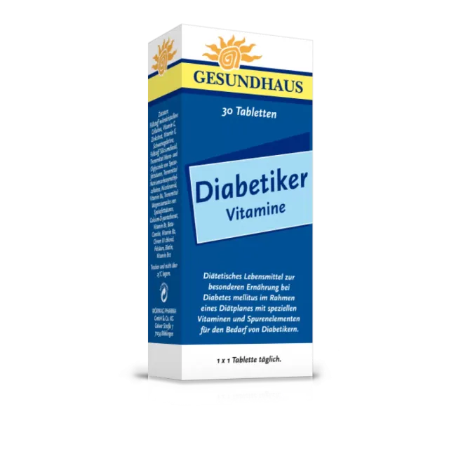 Diabetiker Vitamini Za Dijabetičare 30 Tableta