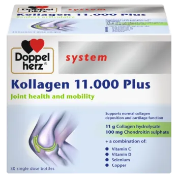 Doppelherz System Kollagen 11000 Plus 30 Ampula