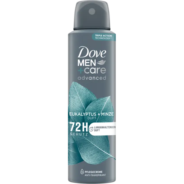 Dove Men+Care Advanced Eucalyptus & Mint Antiperspirant Sprej 150Ml
