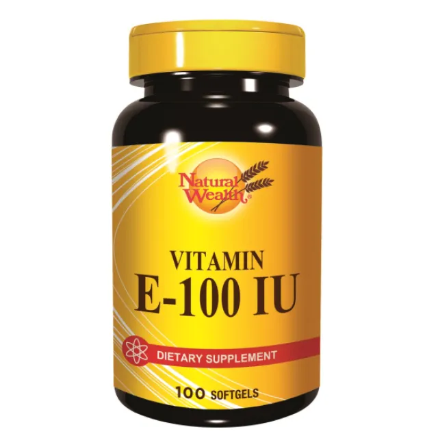 Natural Wealth Vitamin E 100 Iu 100 Kapsula