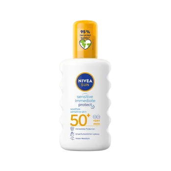 Nivea Sun Sensitive Immediate Protect Umirujući Sprej Spf 50+ 200ml 