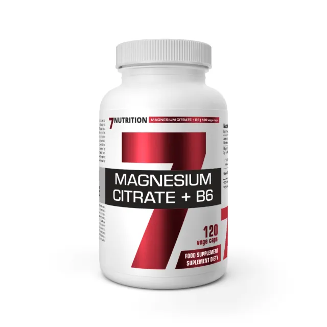 7Nutrition Magnesium Citrate+B6 120 Kapsula