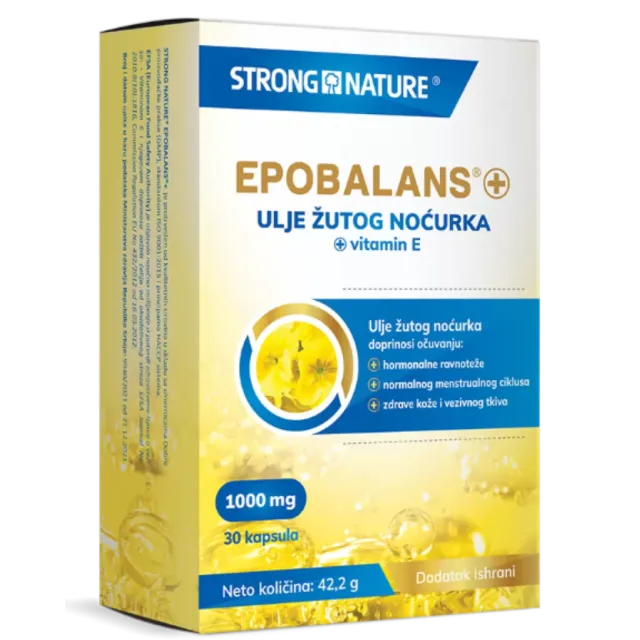 Epobalans Ulje Noćurka 1000 Mg + Vitamin E 30 Kapsula