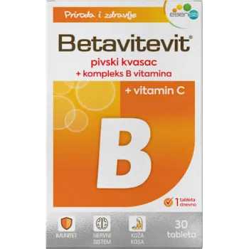 Betavitevit B Pivski Kvasac + Kompleks B Vitamina 30 Tableta