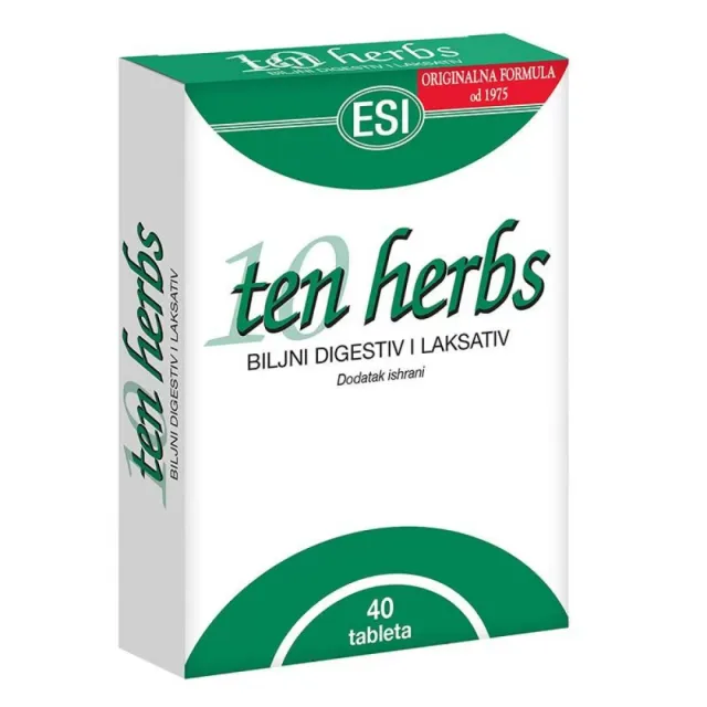 Ten Herbs 40 Tableta