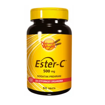 Natural Wealth Ester C 500mg 60 Tableta