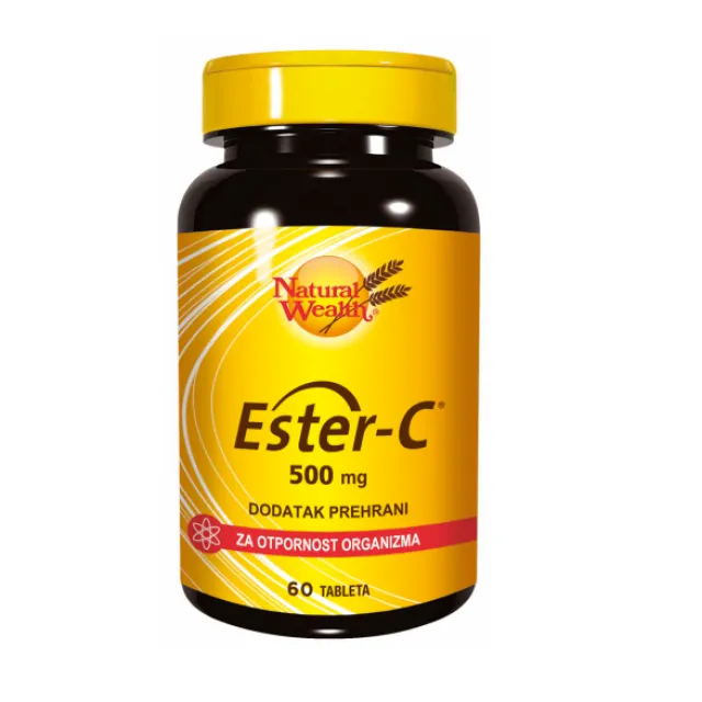 Natural Wealth Ester C 500Mg 60 Tableta