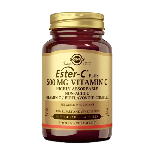 Solgar Ester C Plus 500Mg 50 Tableta