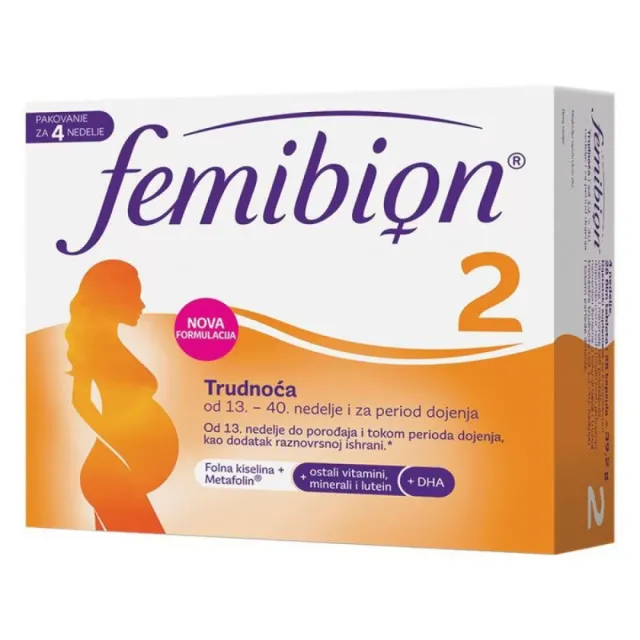 Femibion 2 28 Tableta + 28 Kapsula