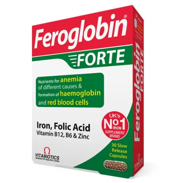 Feroglobin Forte 30 Kapsula