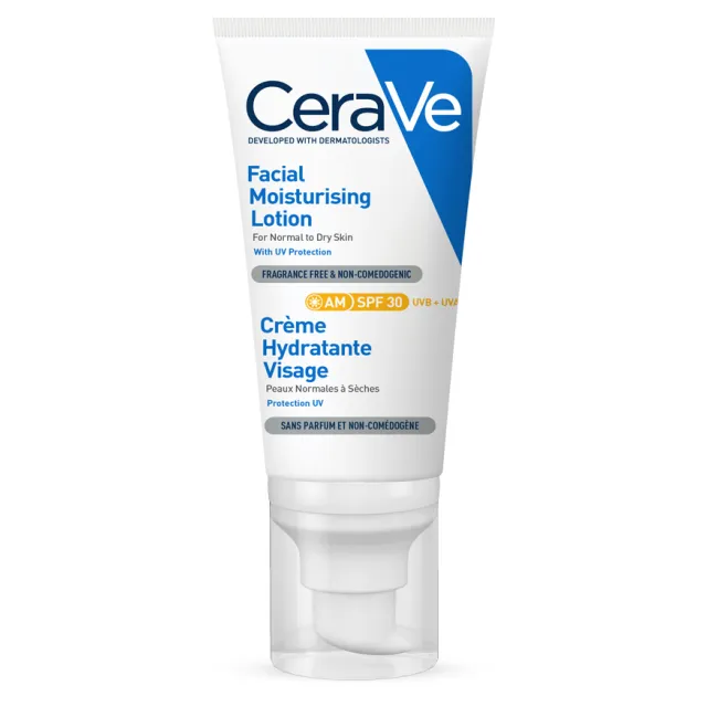 Cerave Hidratantna Nega Za Lice Za Normalnu Do Suvu Kožu Spf30 52Ml