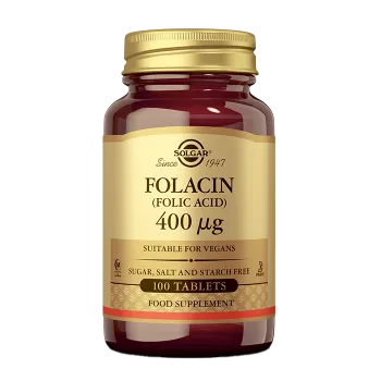 Solgar Folacin 400μg 100 Tableta 