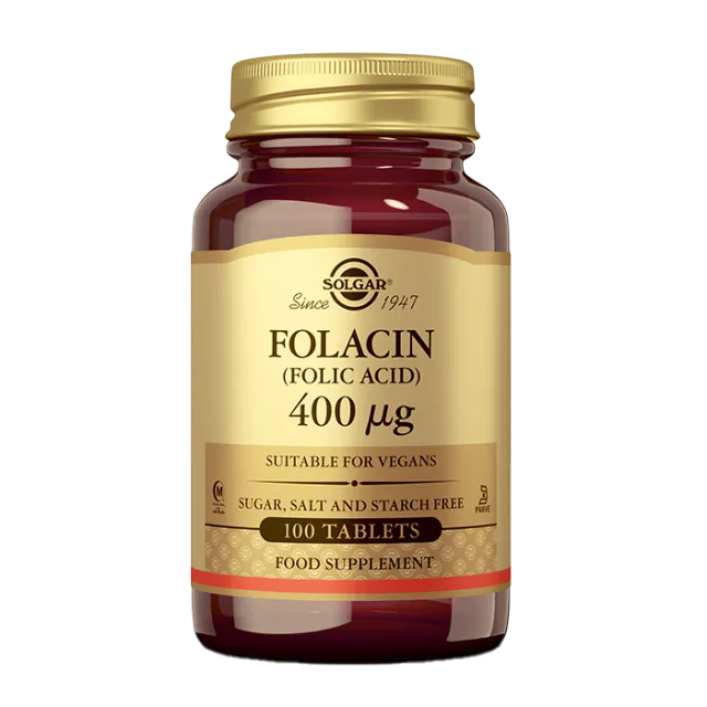Solgar Folacin 400Μg 100 Tableta