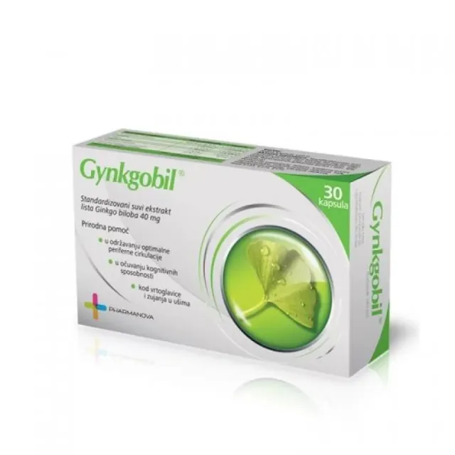Gynkgobil Kapsule 40 Mg 30 Kapsula