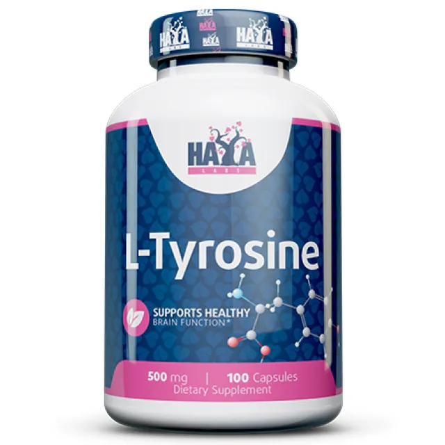 Haya Labs L-Tyrosine 500 Mg 100 Kapsula