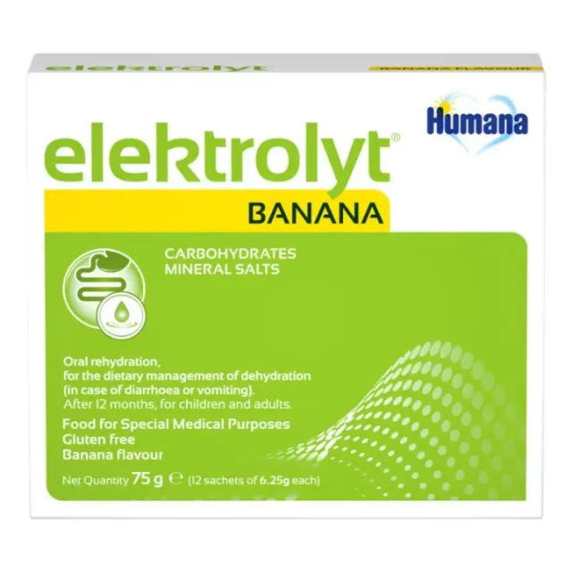 Humana Elektrolit Banana 12 Kesica