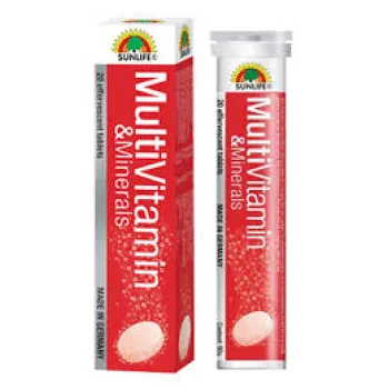 Sunlife Multivitamini + Minerali Eff 20 Šumećih Tableta