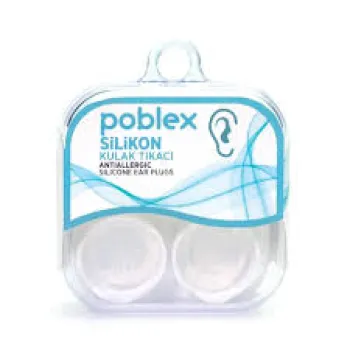 Poblex Čepići Za Uši Silikonski 4 Komada