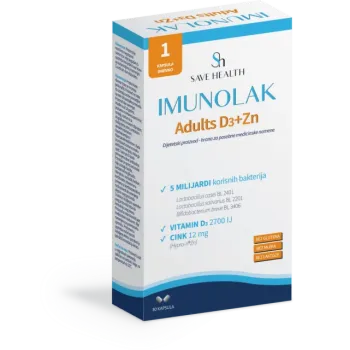 Imunolak Adults D3+Zn 30 Kapsula