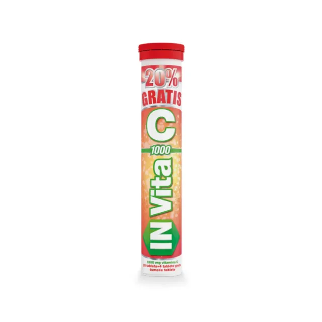 Invita C 1000Mg 24 Šumeće Tablete