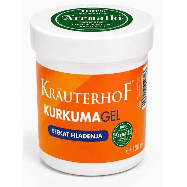 Kräuterhof Kurkuma Gel Efekat Hlađenja 100 Ml