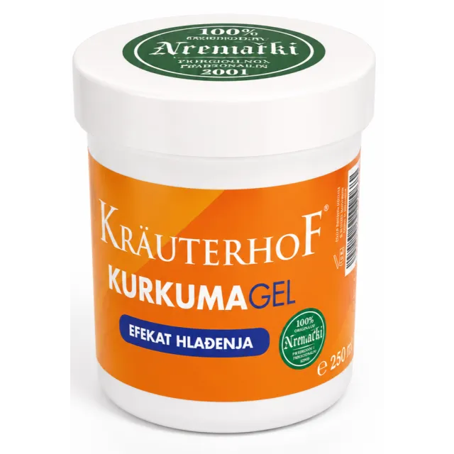 Kräuterhof Kurkuma Gel Efekat Hlađenja 250 Ml