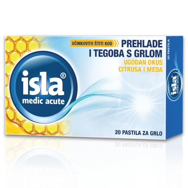 Isla Medic Acute Citrus I Med 20 Pastila