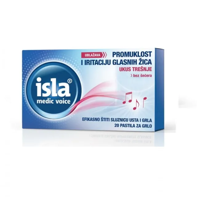 Isla Medic Voice Trešnja 20 Pastila