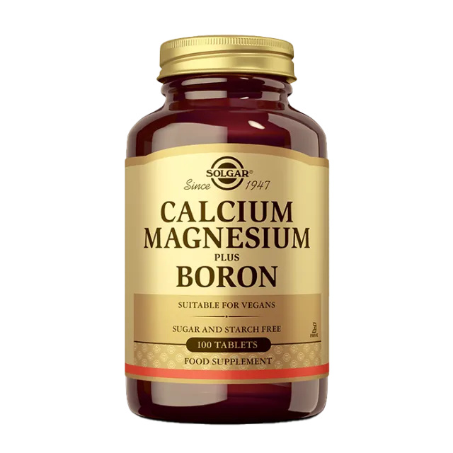 Solgar Kalcijum+Magnezijum+Bor 100 Tableta