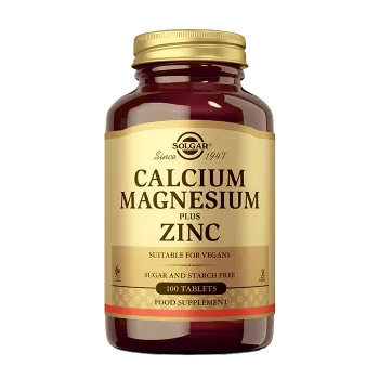 Solgar Kalcijum+Magnezijum+Cink 100 Tableta