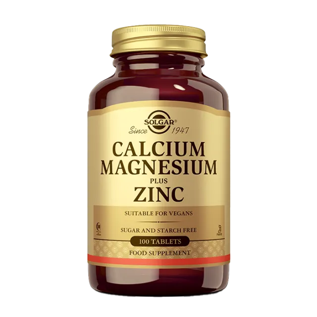 Solgar Kalcijum+Magnezijum+Cink 100 Tableta