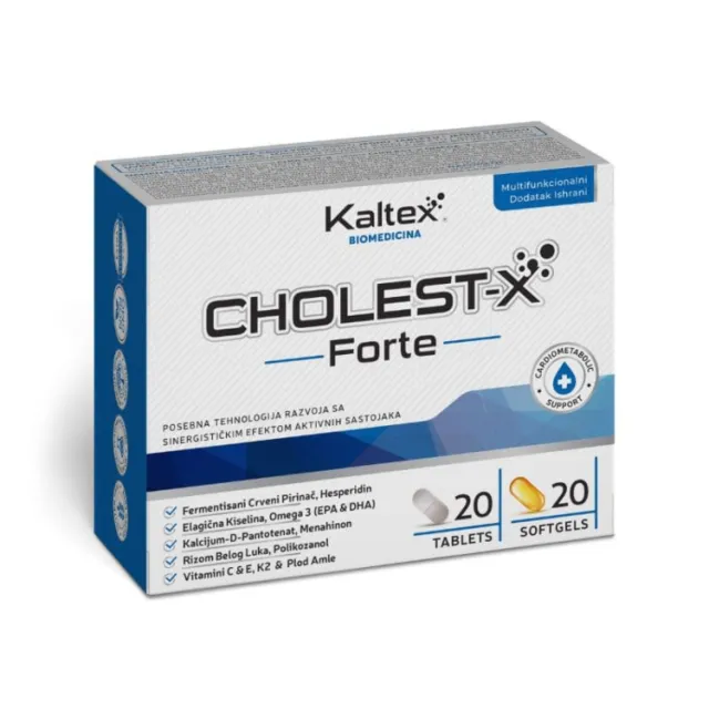 Kaltex Cholest-X Forte 20 Tableta + 20 Kapsula