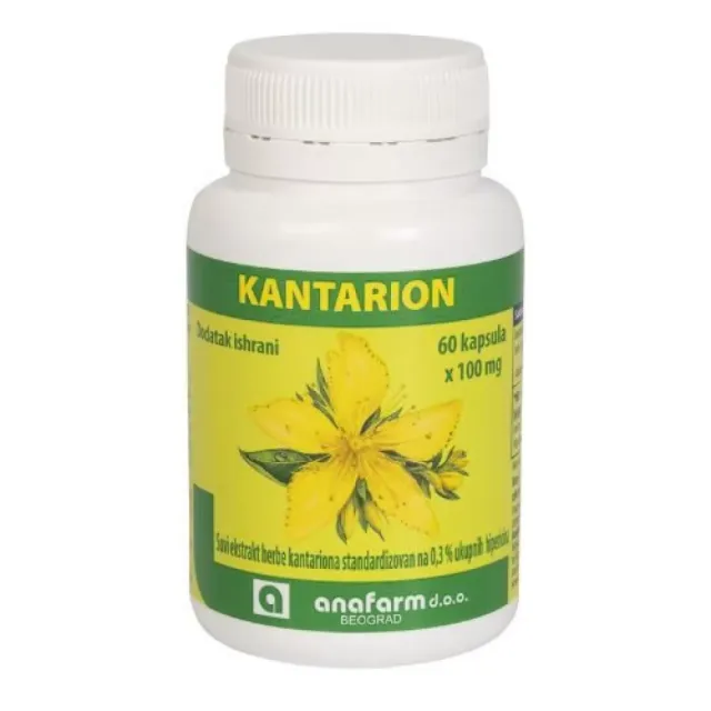 Kantarion 100Mg 60 Kapsula