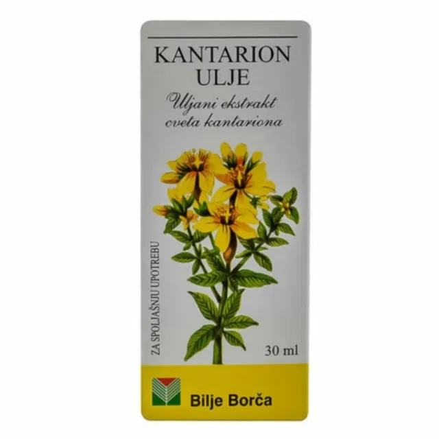 Kantarion Ulje Za Spoljašnju Upotrebu Bilje Borča 30Ml