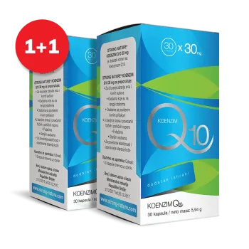 Koenzim Q10 30mg 30 Kapsula 1+1 Gratis