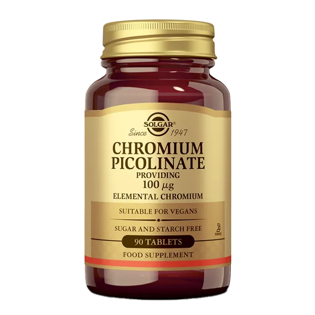 Solgar Hrom Pikolinat 90 Tableta