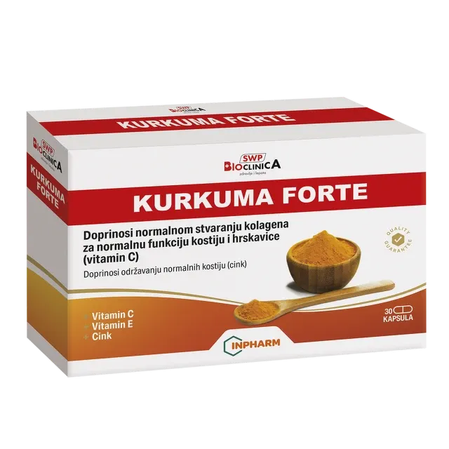 Kurkuma Forte Bioclinica 30 Kapsula