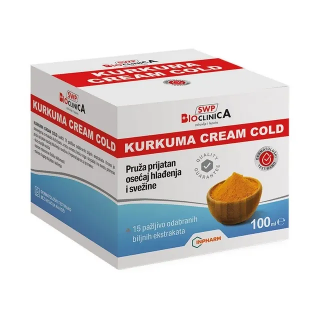 Kurkuma Cream Cold Bioclinica 100 Ml