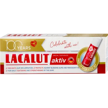 Lacalut Aktiv Pasta Za Zube 75 ml + balsam