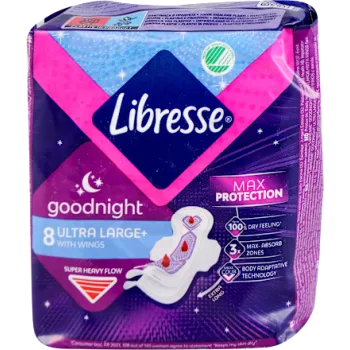 Libresse Goodnight Ultra+ X Large Ulošci 8 Komada