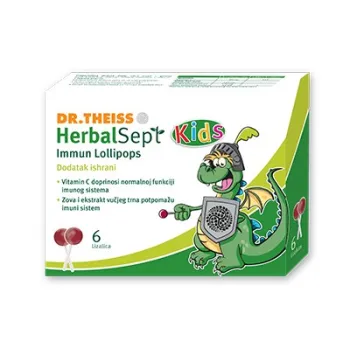Dr.Theiss Herbalsept Lizalice Immun Lollipops 6 Lizalica