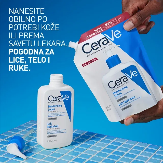 Cerave Hidratantni Losion Za Suvu Do Vrlo Suvu Kožu 473Ml Refill