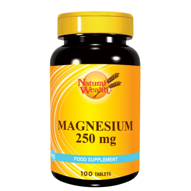 Natural Wealth Magnezijum 250Mg 100 Tableta