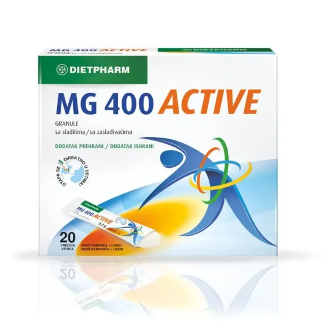 Magnezijum 400 Active 20 Kesica