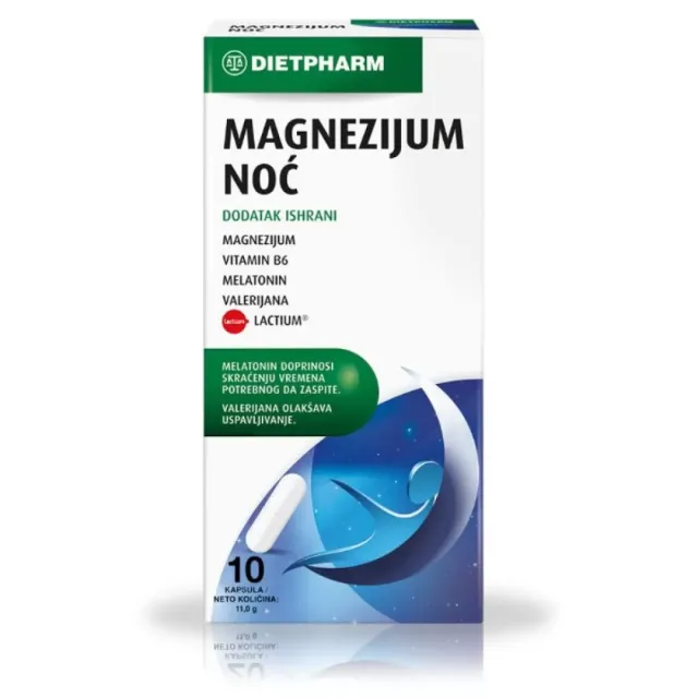 Magnezijum Noć 10 Kapsula